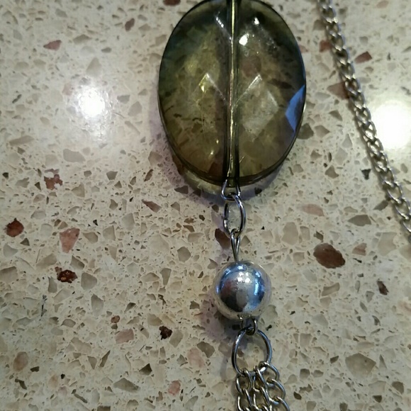 Fun Silver-tone Statement Necklace, EUC - Picture 5 of 6